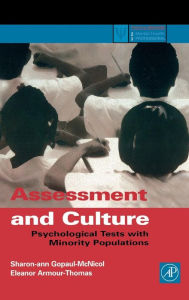 Title: Assessment and Culture: Psychological Tests with Minority Populations, Author: Sharon-ann Gopaul McNicol