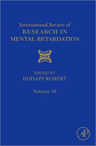 Title: International Review of Research in Mental Retardation, Author: Robert M. Hodapp
