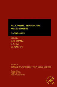 Title: Radiometric Temperature Measurements: II. Applications, Author: Elsevier Science