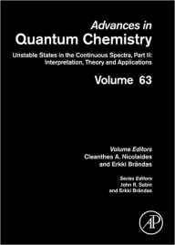 Title: Unstable States in the Continuous Spectra (II: Interpretation, Theory and Applications), Author: Elsevier Science