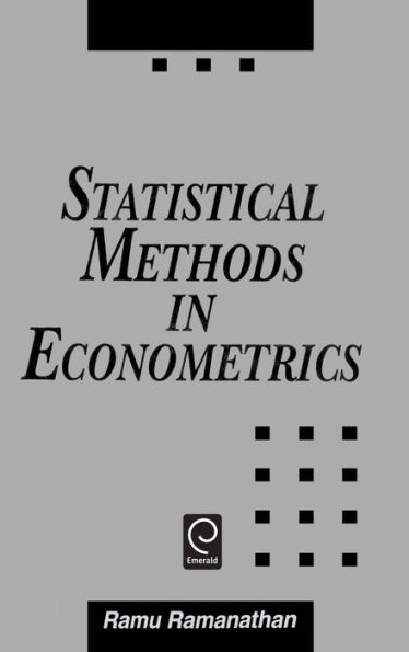 Statistical Methods in Econometrics / Edition 1