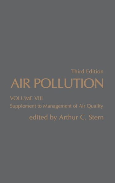 Air Pollution: Supplement to Management Air Quality / Edition 3