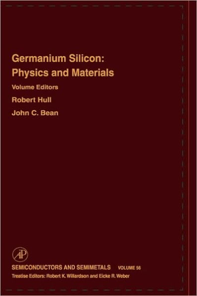 Germanium Silicon: Physics and Materials / Edition 1