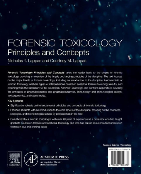 Forensic Toxicology: Principles and Concepts