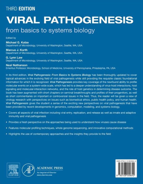 Viral Pathogenesis: From Basics to Systems Biology / Edition 3