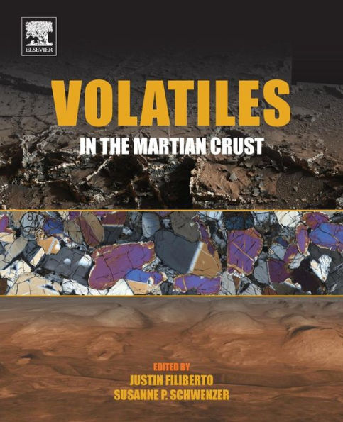 Volatiles in the Martian Crust