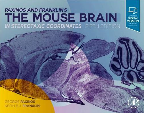 Paxinos and Franklin's the Mouse Brain in Stereotaxic Coordinates, Compact: The Coronal Plates and Diagrams / Edition 5