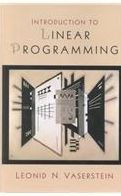 Title: Introduction to Linear Programming / Edition 1, Author: Leonid Vaserstein
