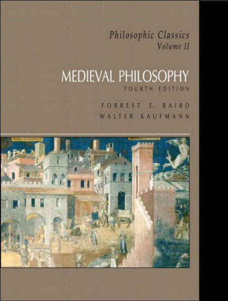 Philosophic Classics, Volume II: Medieval Philosophy / Edition 4