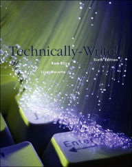 Title: Technically-Write! / Edition 6, Author: Ronald S. Blicq