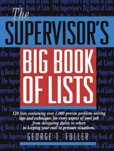 The Supervisor's Big Book of Lists