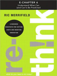 Title: Rethink (Chapter 6): Understand What Can (and Can't) Be Predicted, Author: Ric Merrifield