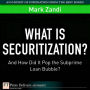 What Is Securitization?: And How Did It Pop the Subprime Loan Bubble?