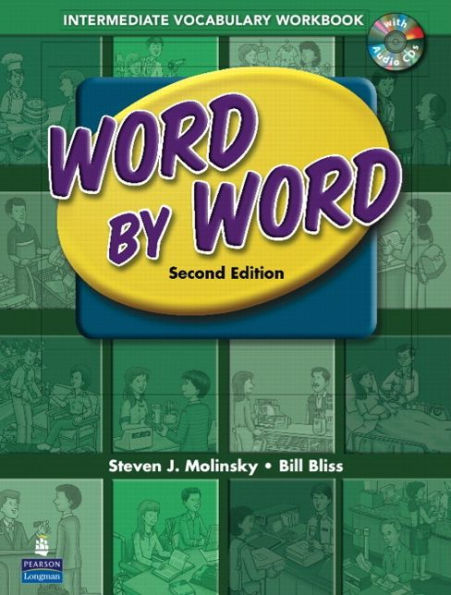 Word by Word Picture Dictionary with WordSongs Music CD Intermediate Vocabulary Workbook / Edition 2