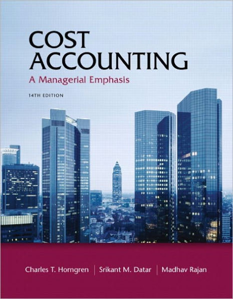 Cost Accounting / Edition 14