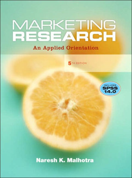 Marketing Research: An Applied Orientation and SPSS 14.0 Student CD / Edition 5