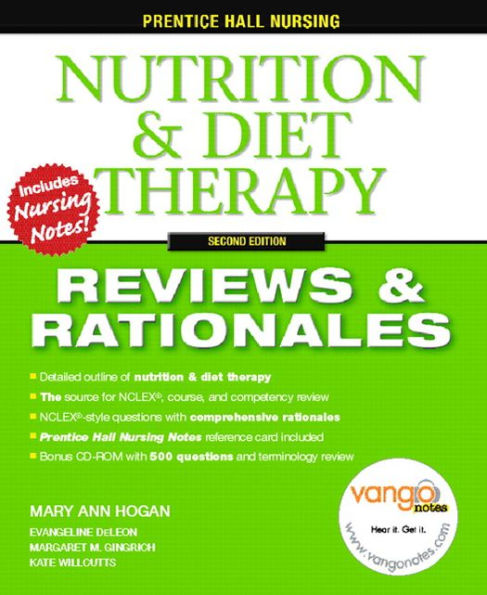 Prentice Hall Reviews & Rationales: Nutrition & Diet Therapy / Edition 2