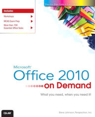 Title: Microsoft Office 2010 On Demand, Author: Steve Johnson