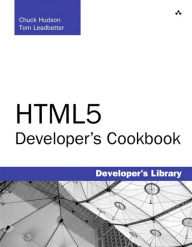 Title: HTML5 Developer's Cookbook, Author: Chuck Hudson