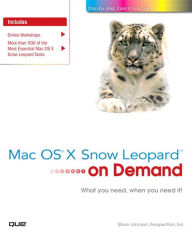 Title: Mac OS X Snow Leopard On Demand, Author: Steve Johnson