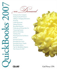 Title: QuickBooks 2007 On Demand, Author: Gail Perry CPA