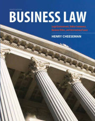 Title: Business Law / Edition 8, Author: Henry R. Cheeseman