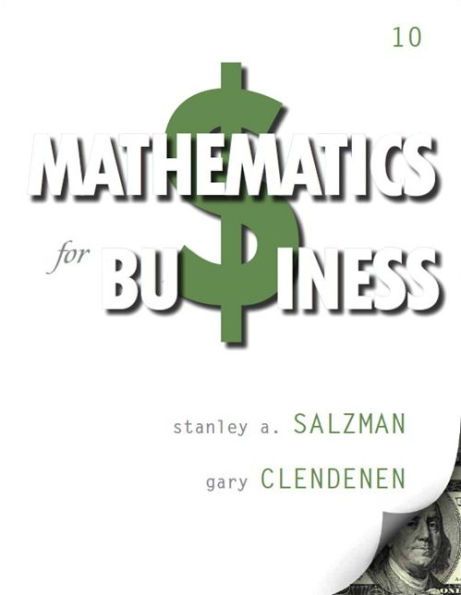 Mathematics for Business / Edition 10