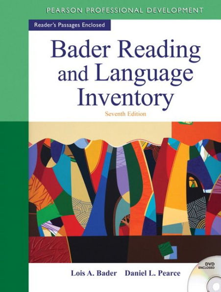 Bader Reading & Language Inventory / Edition 7