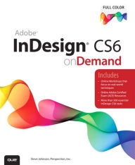 Title: Adobe InDesign CS6 on Demand, Author: Perspection Inc.