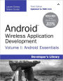 Android Wireless Application Development Volume I: Android Essentials, Barnes & Noble Special Edition, 3E