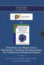 PDToolKit -- Access Card -- for Elementary and Middle School Mathematics: Teaching Developmentally: The Professional Development Edition / Edition 1