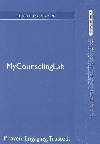 The NEW MyCounselingLab with Pearson eText -- Standalone Access Card -- for Professional Counselor: A Process Guide to Helping / Edition 7