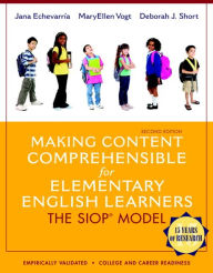 Free downloads audio books Making Content Comprehensible for Elementary English Learners: The SIOP Model CHM RTF ePub (English Edition)