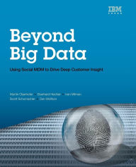 Title: Beyond Big Data: Using Social MDM to Drive Deep Customer Insight / Edition 1, Author: Martin Oberhofer