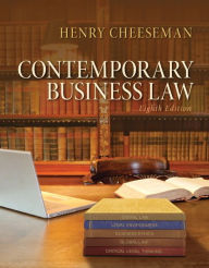 Title: Contemporary Business Law / Edition 8, Author: Henry Cheeseman