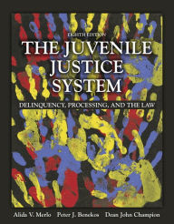 Title: The Juvenile Justice System: Delinquency, Processing, and the Law / Edition 8, Author: Alida V. Merlo