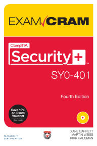 Title: CompTIA Security+ SY0-401 Exam Cram, Author: Diane Barrett