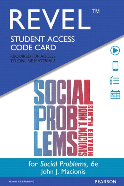 REVEL for Social Problems -- Access Card / Edition 6