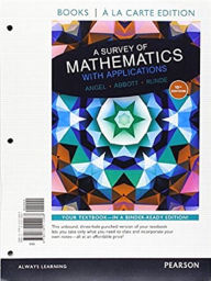 Title: A Survey of Mathematics with Applications / Edition 10, Author: Allen Angel