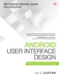 Free datebook download Android User Interface Design: Implementing Material Design for Developers