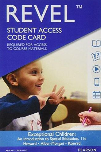 Revel Access Code for Exceptional Children: An Introduction to Special Education / Edition 11