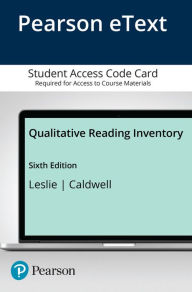 Title: Qualitative Reading Inventory / Edition 6, Author: Lauren Leslie
