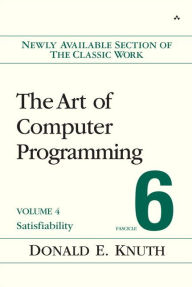 Download ebooks gratis pdf The Art of Computer Programming, Volume 4, Fascicle 6: Satisfiability 9780134397603 CHM (English literature)