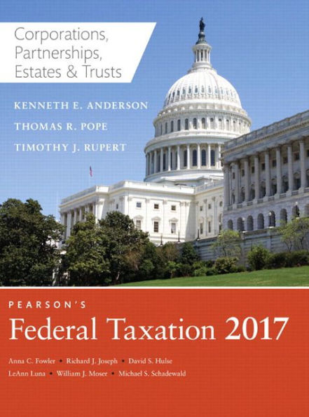 Pearson's Federal Taxation 2017 Corporations, Partnerships, Estates & Trusts Plus MyAccountingLab with Pearson eText -- Access Card Package / Edition 30
