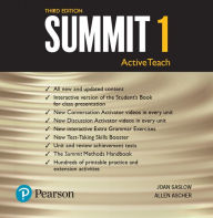 Title: Summit Level 1 Active Teach / Edition 3, Author: Joan Saslow