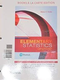 Title: Elementary Statistics Using Excel / Edition 6, Author: Mario Triola