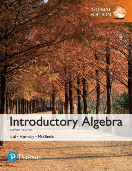 Student Solutions Manual for Introductory Algebra / Edition 11