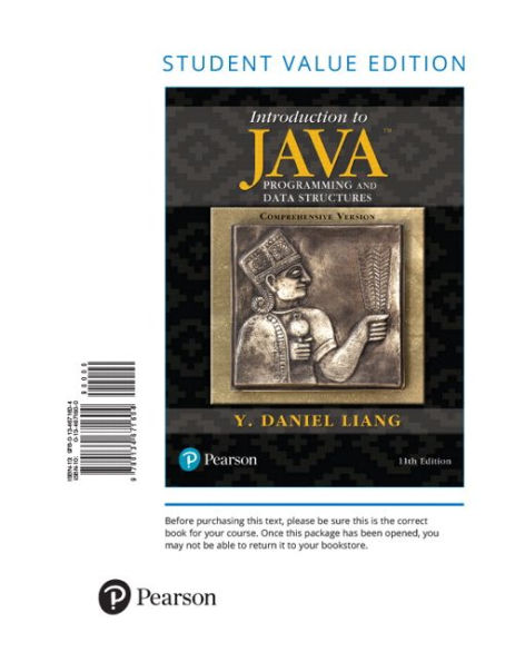 Introduction to Java Programming and Data Structures, Comprehensive Version, Student Value Edition / Edition 11