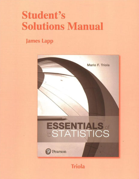 Student's Solutions Manual for Essentials of Statistics