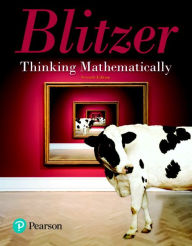 Title: Thinking Mathematically + MyLab Math with Pearson eText / Edition 7, Author: Robert Blitzer